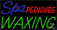 Spa Pedicure Waxing - LED Sign - Regular Design