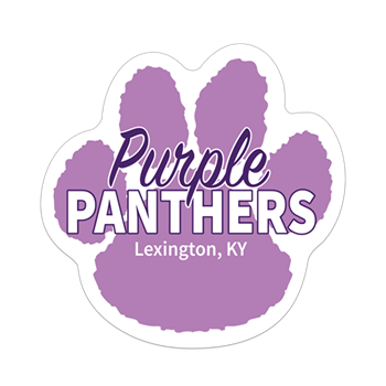 Sports Magnets 5 3/4''' x 5 3/4'' Paw Print