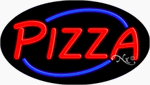 Pizza Neon Sign - Oval Design