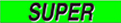 Fluorescent Chartreuse Windshield Decal - Super (12 Pack)